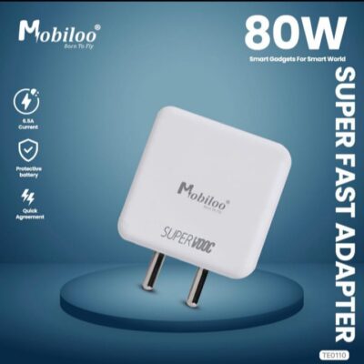 MOBILOO 80W Fast Charger | VOOC, Dash, SuperVOOC, Warp