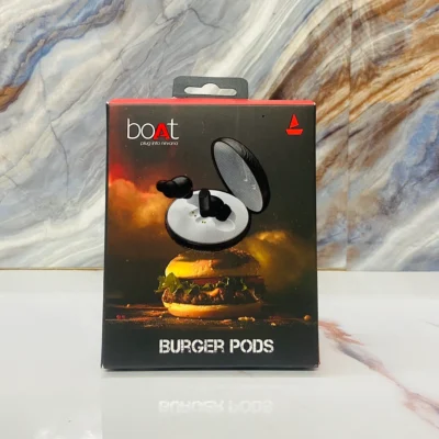 Boat BurgerPods Dolby Audio Perfect Fit Earbuds 100% Og Quality